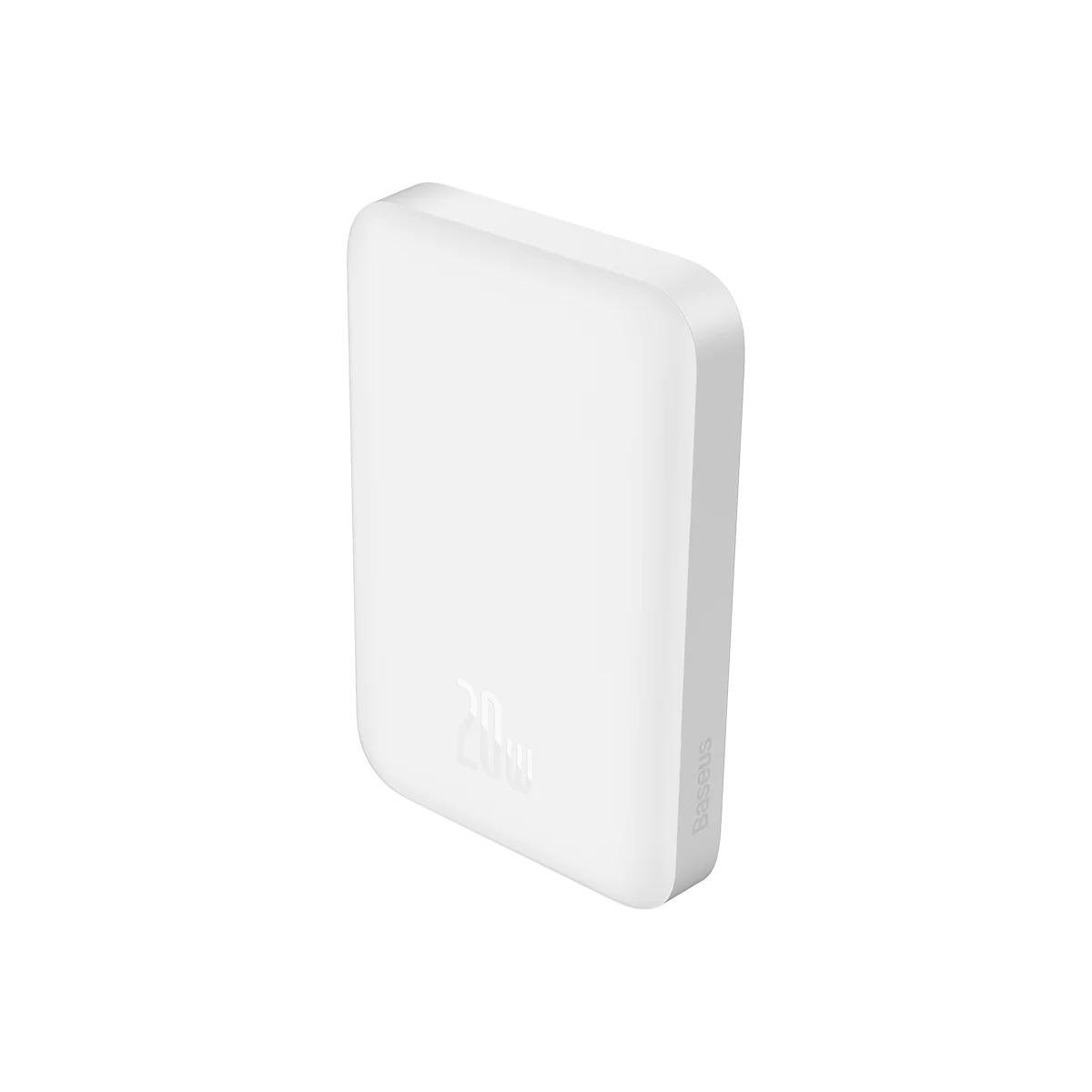 Повербанк MagSafe Baseus Power Bank 6000 mAh 20 W White (PPCX020002)