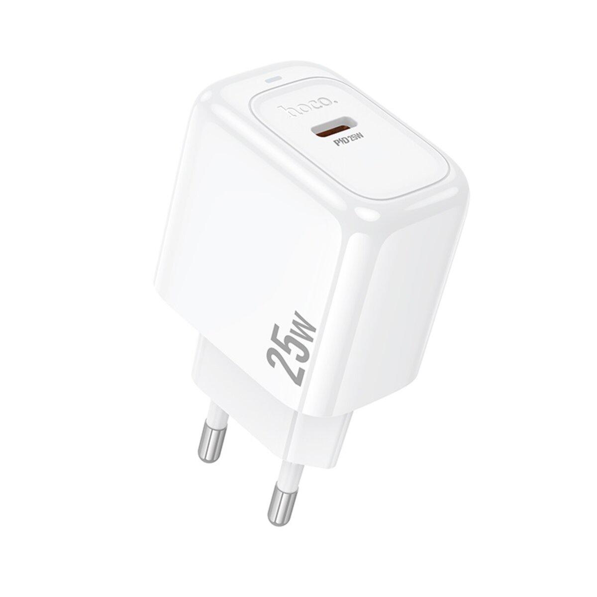 Зарядное устройство для телефонов Hoco CS53A PD25W USB-C Power Delivery 3.0 White (2df9762a) Зарядное устройство для телефонов Hoco CS53A PD25W USB-C Power Delivery 3.0 White (2df9762a)