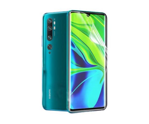 Противоударная гидрогелевая пленка Hydrogel Film для Xiaomi Mi Note 10 Pro, Transparent