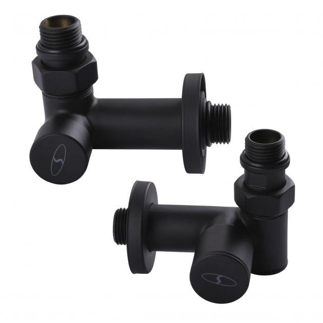 Набір кутових кранів Solomon TEN 7777 1/2" з американкою Black - фото 5 Набір кутових кранів Solomon TEN 7777 1/2" з американкою Black - фото 5