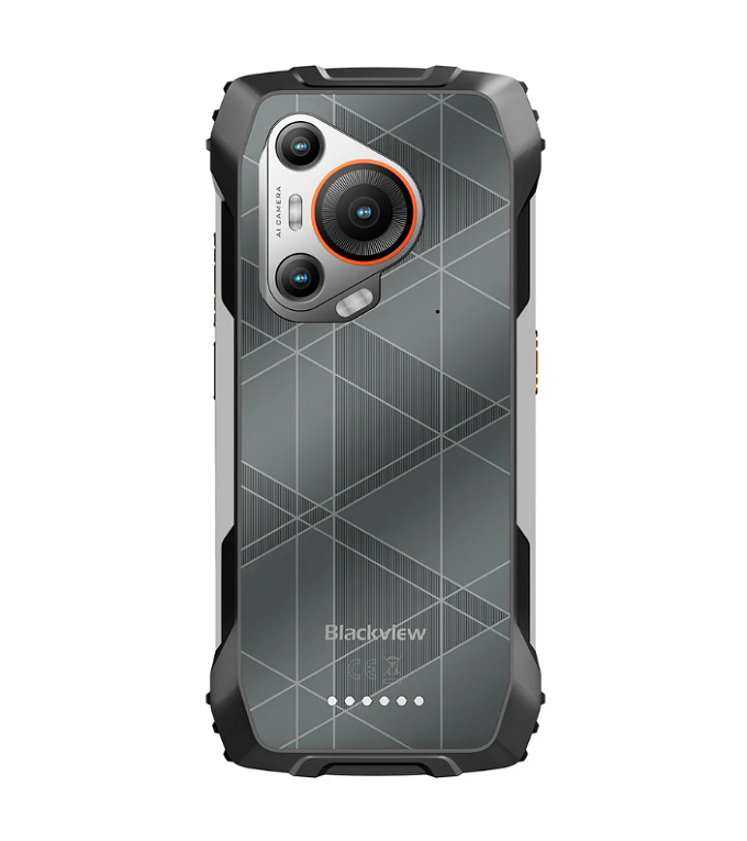 Смартфон Blackview BL7000 8/256 GB 5G/NFC IP69K Black/Orange (26500348) - фото 3