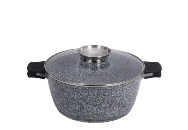 Каструля Bohmann з мармуровим антипригарним покриттям з прихватками 3 л (BH 7450-22)