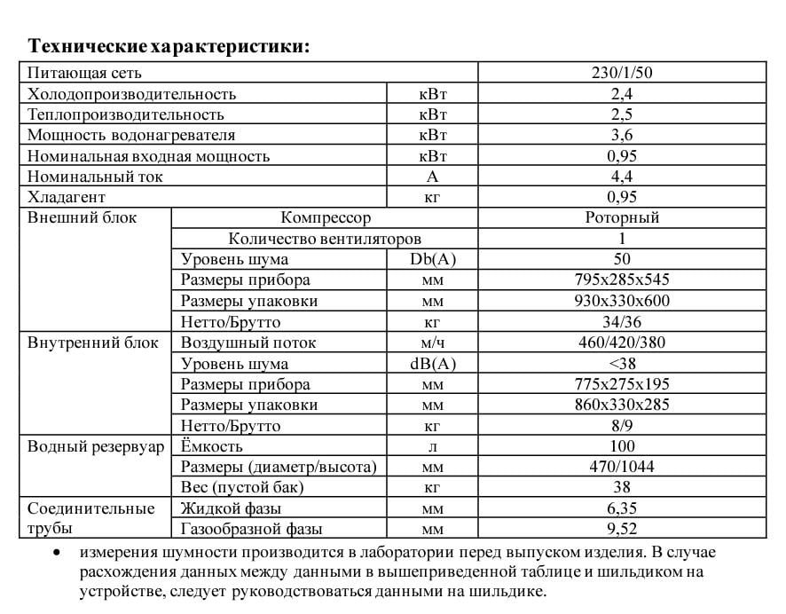 Комплект тепловий насос/бойлер/кондиціонер Axioma Energy STREET-WALL-COND-100-3 (730936659) - фото 8