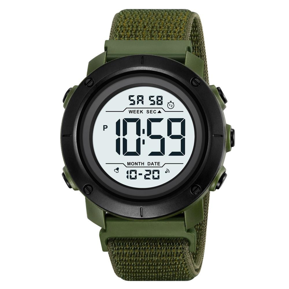 Наручные часы Skmei 2497NAGWT цифровые Army Green (31845131)
