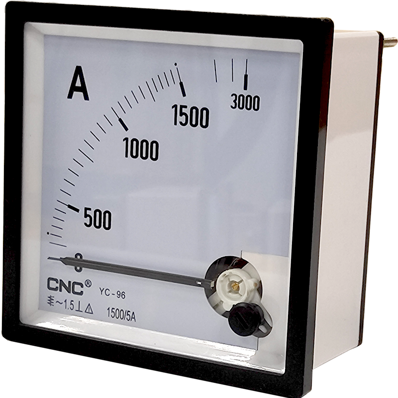 Амперметр аналоговый CNC YC-96А 1200/5А AC 96x96 мм класс 1,5 (Б00029903)