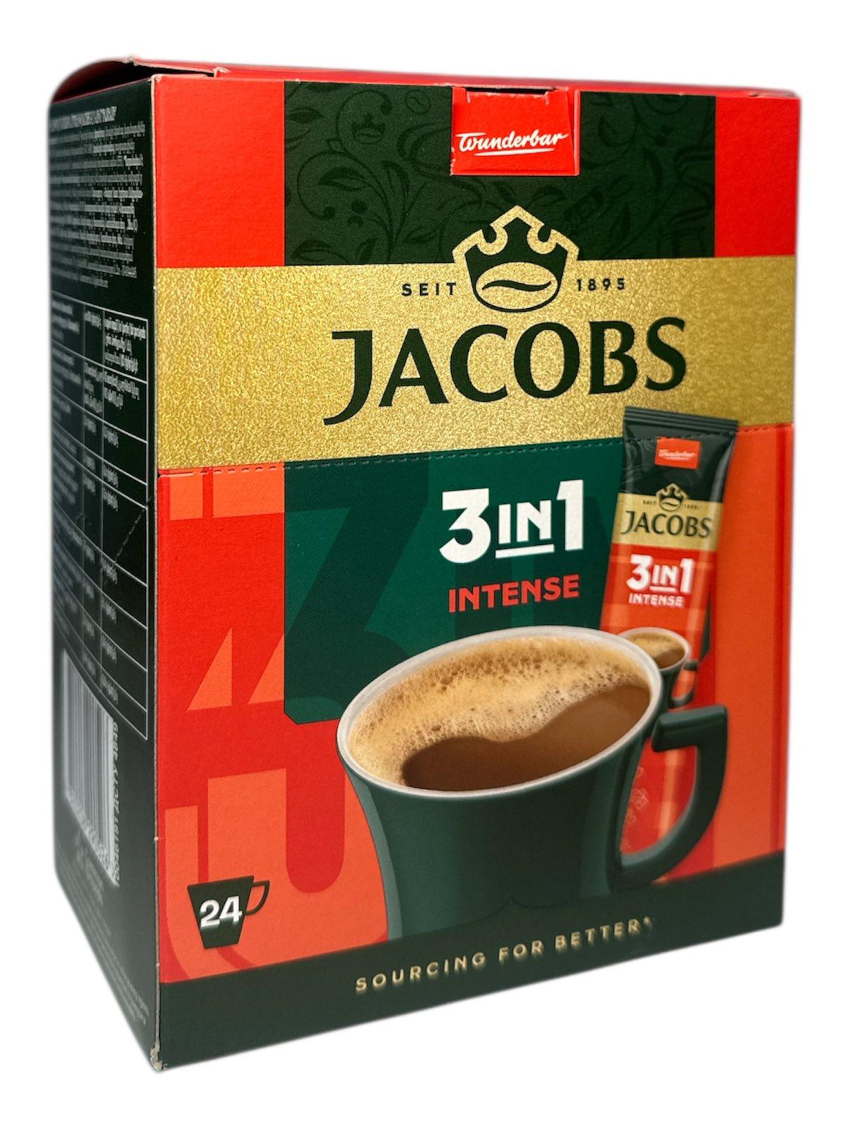 Кофе Jacobs Intense 3в1 24 стика 12 г (457)
