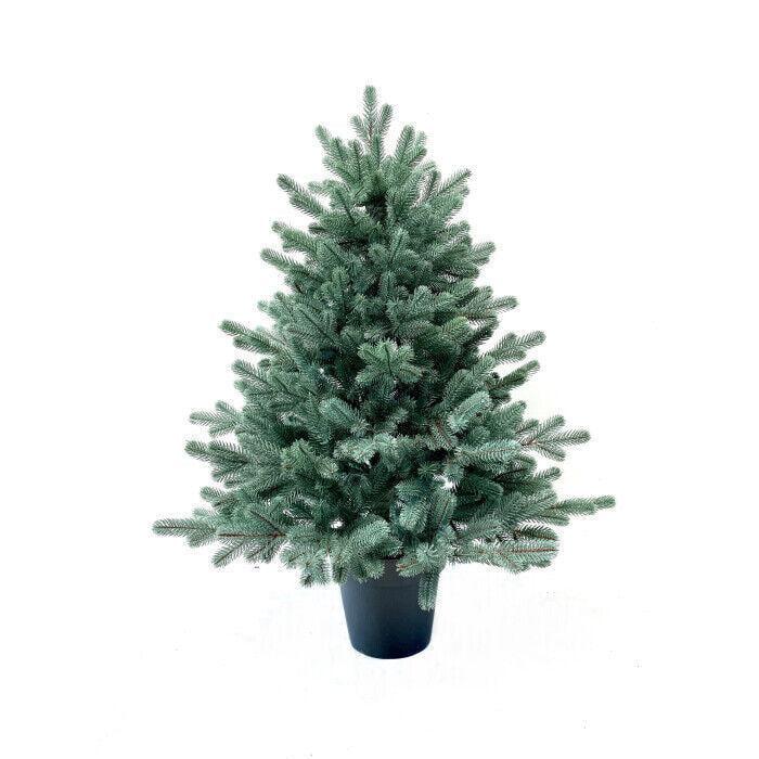 Ялинка лита Traditional в горщику 90 см Блакитний (215N/90/B) - фото 3 Ялинка лита Traditional в горщику 90 см Блакитний (215N/90/B) - фото 3