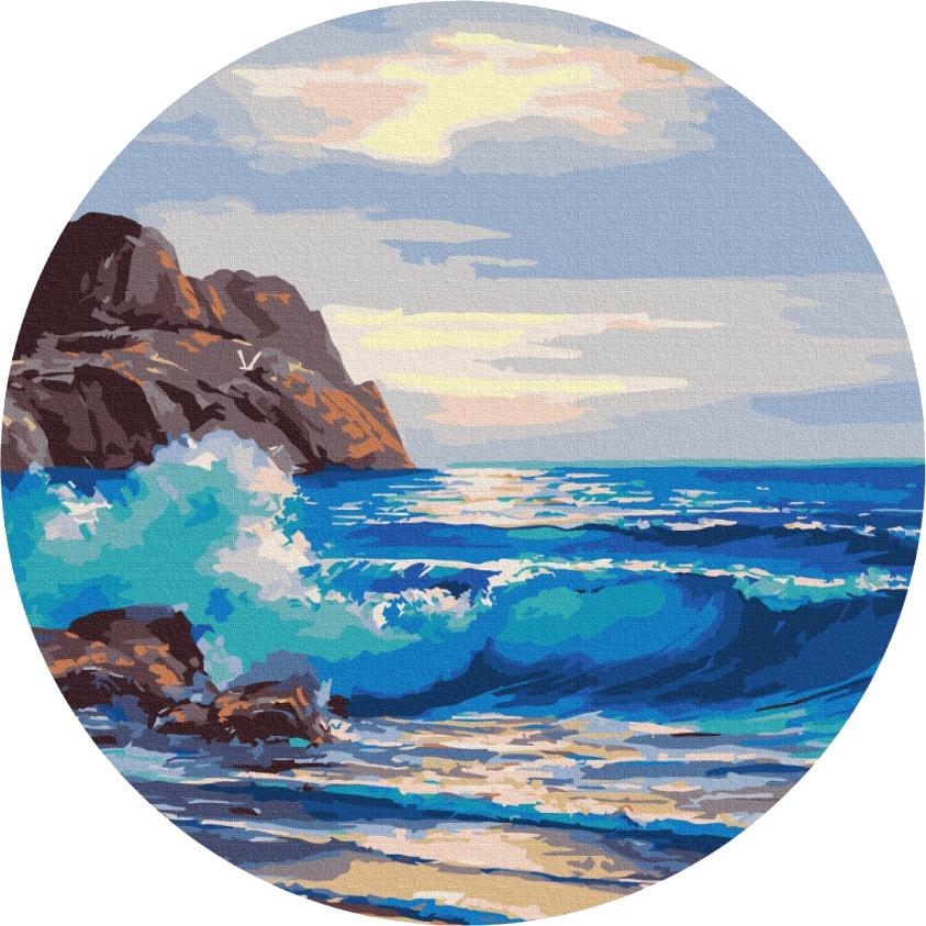 Картина по номерам SH00049L Утро на море 40 см (27866)