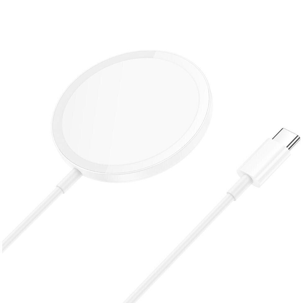 Зарядное устройство беспроводное Hoco CW52 MagSafe 15W (20713132) - фото 1