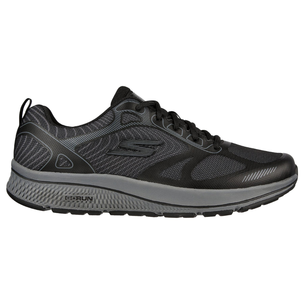 Кросівки чоловічі бігові Skechers Go Run Consistent р. 44,5 Чорний (220035 BKGY) - фото 1 Кросівки чоловічі бігові Skechers Go Run Consistent р. 44,5 Чорний (220035 BKGY) - фото 1