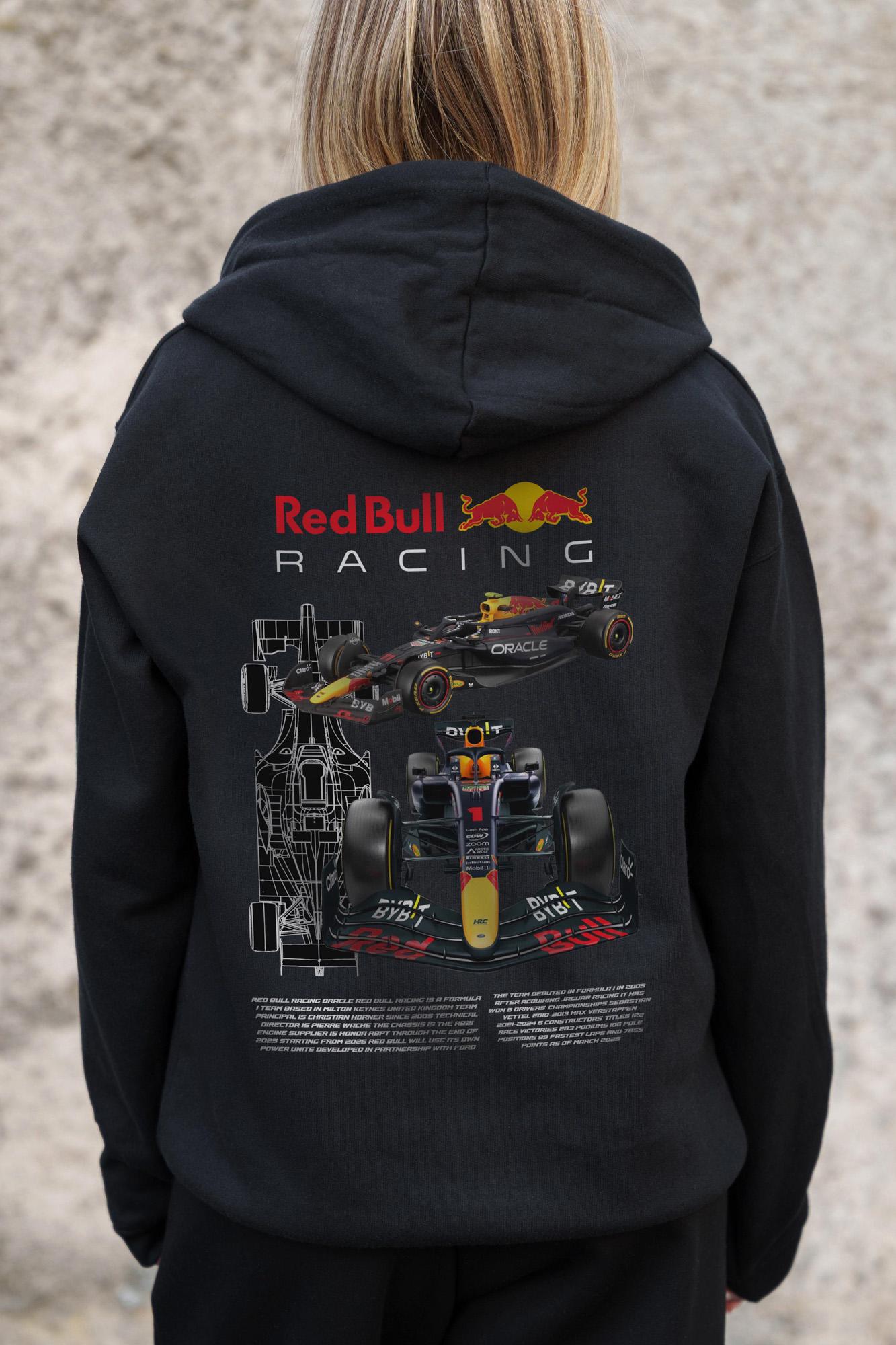 Худі-зіп з принтом Without Redbull  Kane S/M Black (S/M8055848) - фото 9