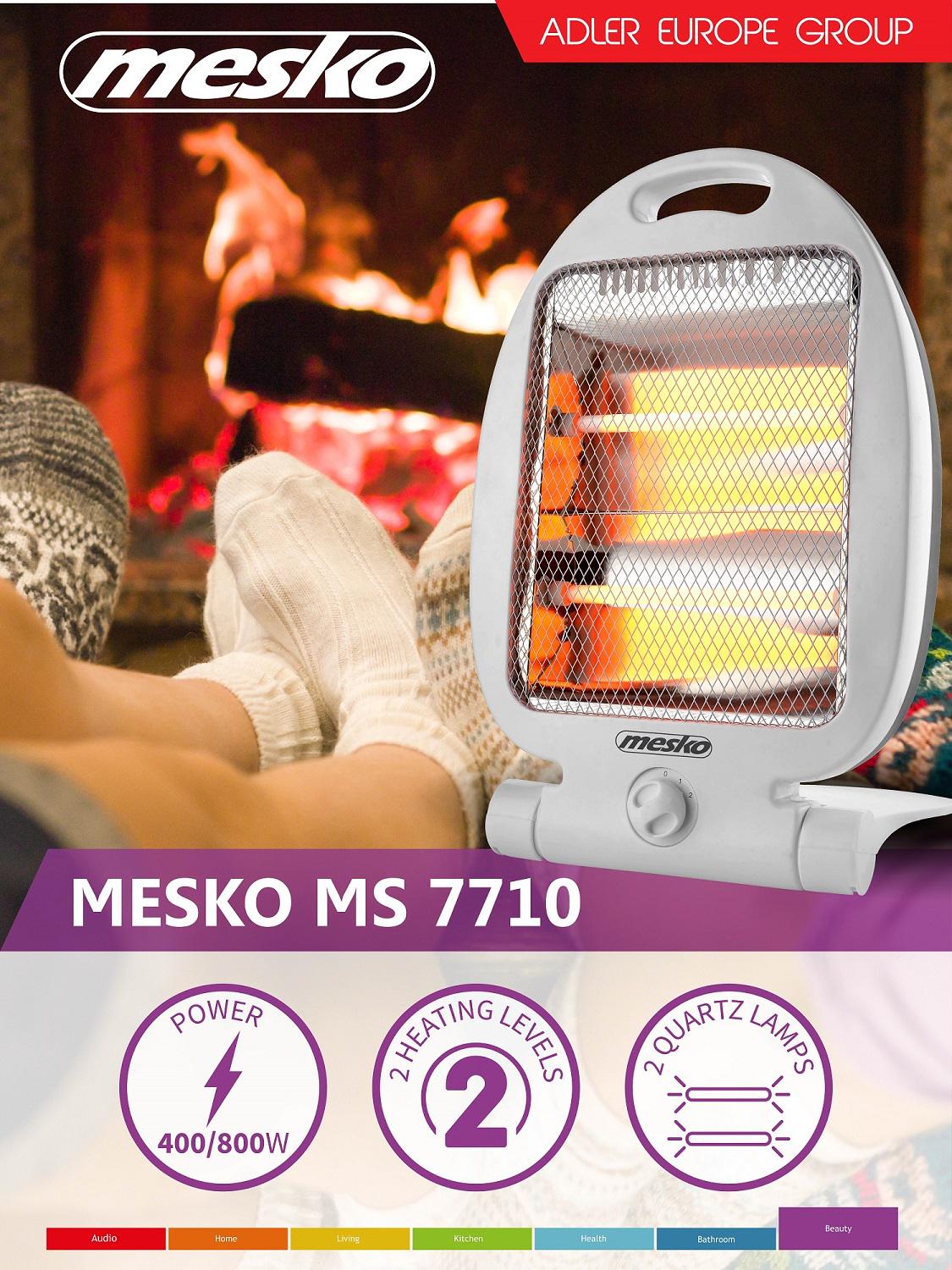 Інфрачервоний обігрівач Mesko MS 7710 - фото 16