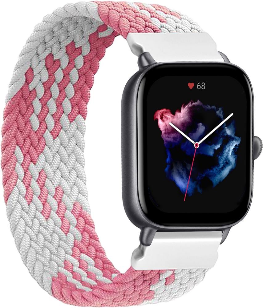Ремешок Solo Loop Multi для Amazfit GTS 3 (145 мм) Pink/White (25331-52)