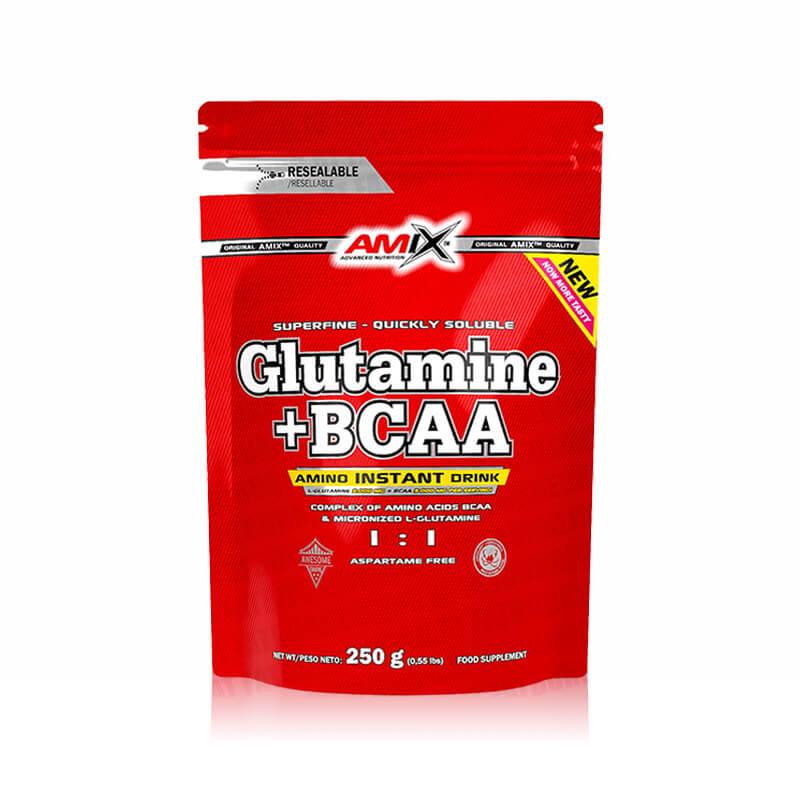 Амінокислота Amix Nutrition L-Glutamine+ BCAA 250 г Манго (9141V14412)