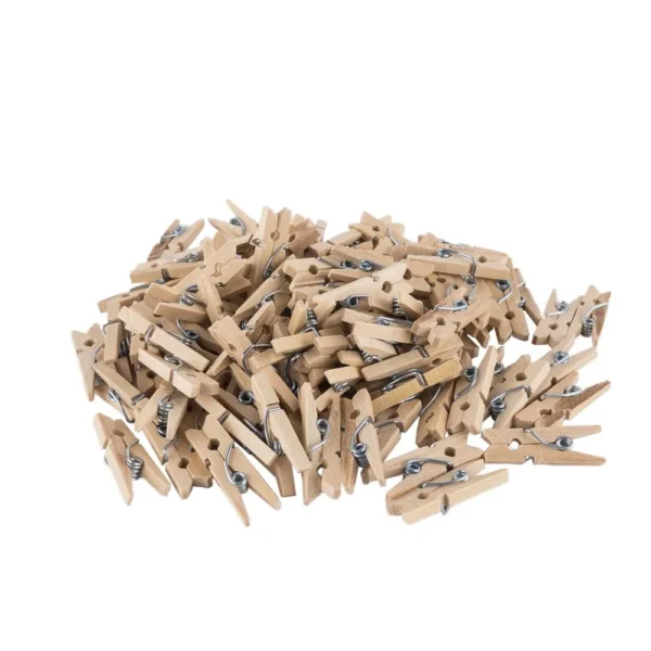 Прищепка деревянная обычная 2,5 см 100 шт. (148) Прищепка деревянная обычная 2,5 см 100 шт. (148)