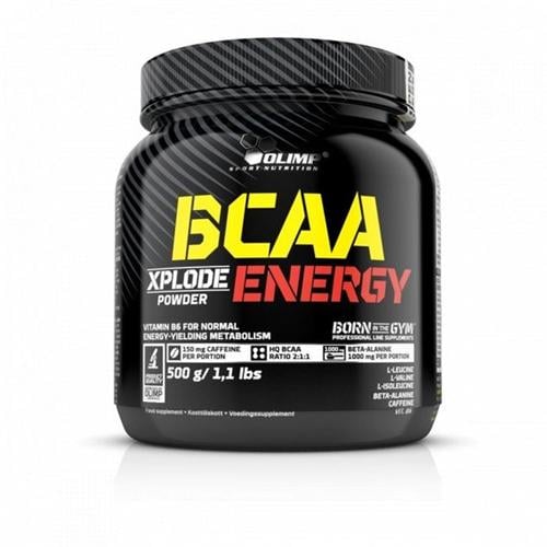 Амінокислота BCAA для спорту Olimp Nutrition BCAA Xplode Energy 500 г 75 порцій Fruit Punch