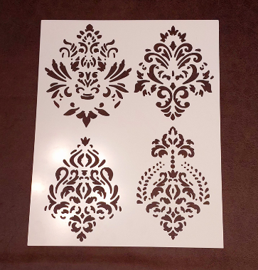 Трафареты для стен Dekorsten Версаль пластик 1 мм 45x36 см (163)