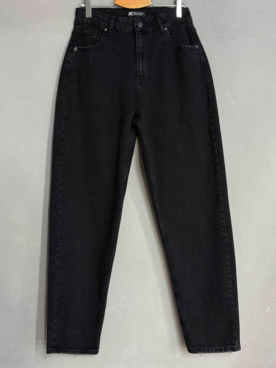 Джинси жіночі Mikaletta 13129 МОМ банани батал великі розміри р. 34 Чорний (5202) - фото 3 Джинси жіночі Mikaletta 13129 МОМ банани батал великі розміри р. 34 Чорний (5202) - фото 3