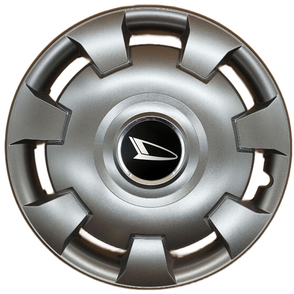 Колпаки SJS 111 с логотипом Daihatsu 4 шт. R13 Серебряный (2789080777)