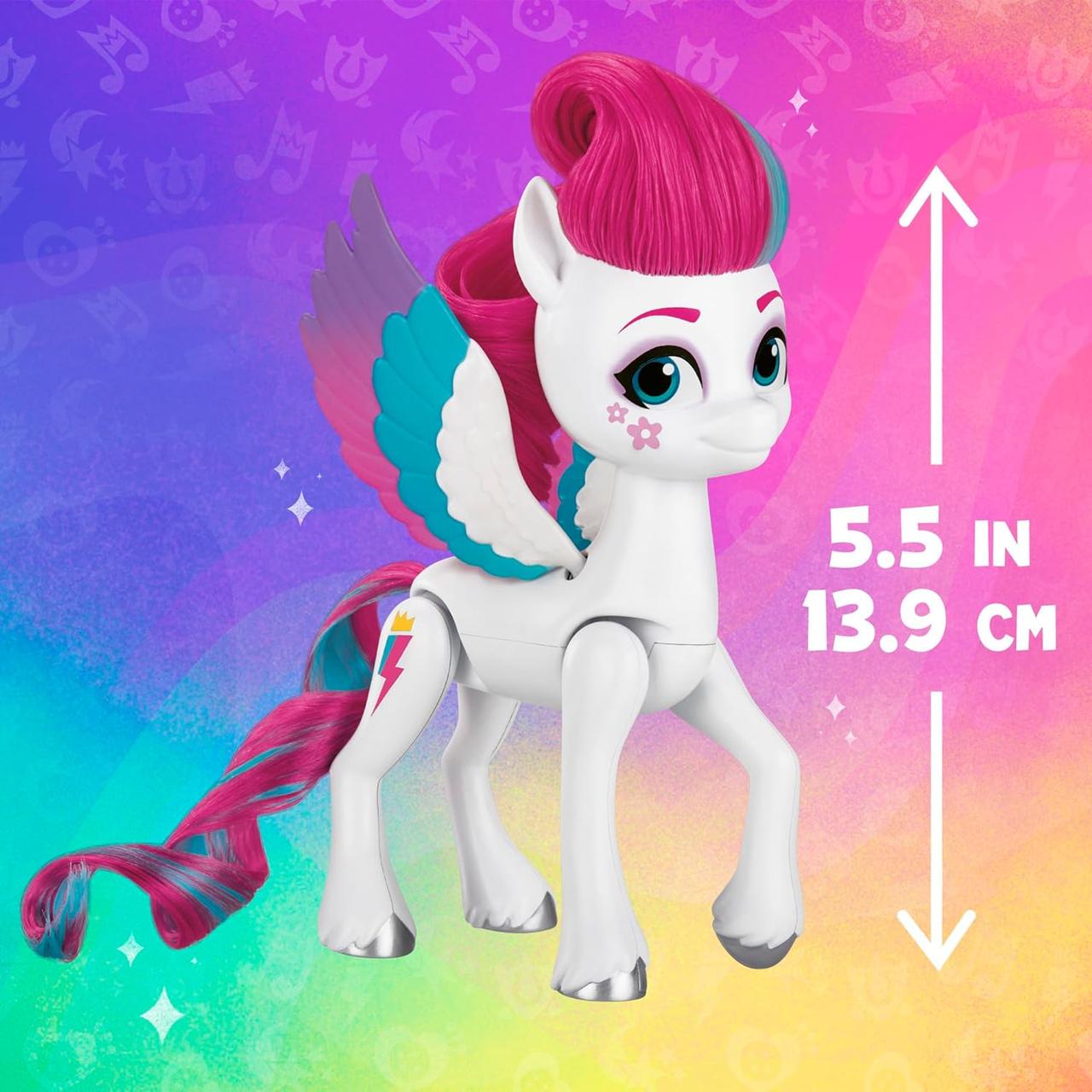 Игровой набор My Little Pony Пони Принцесса Зипп Сторм 16 аксессуаров Princess Zipp Storm Hasbro F6452 (20618569) - фото 3