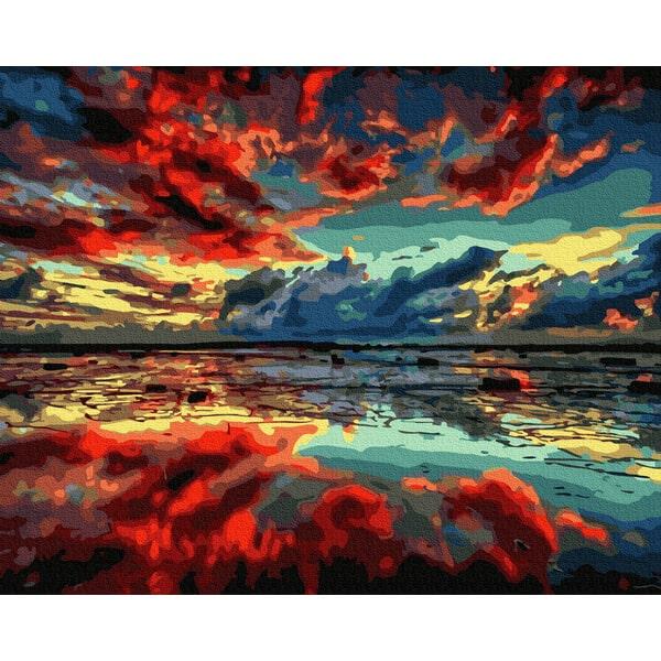 Картина по номерам Brushme GX35804 Фантастическое побережье 40х50 см (1396070358)