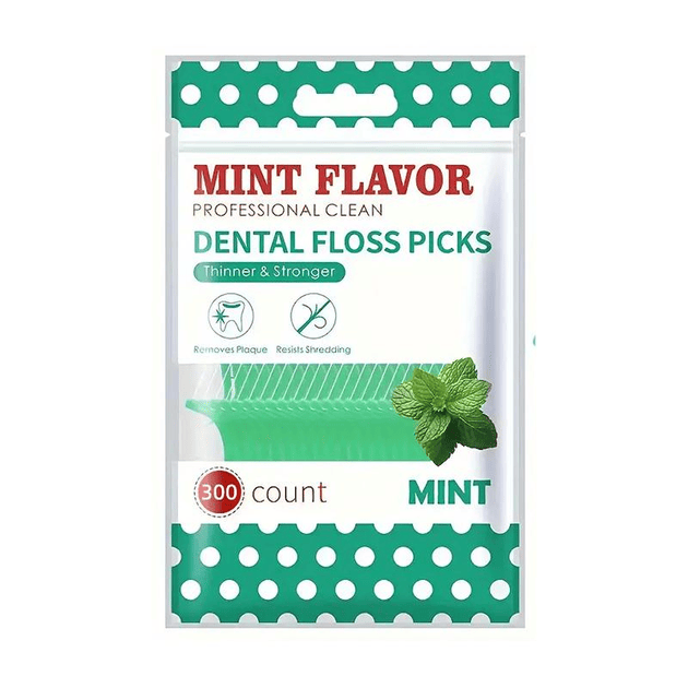 Флос-зубочистки Dental Fresh мята 300 шт. (00028) - фото 1 Флос-зубочистки Dental Fresh мята 300 шт. (00028) - фото 1