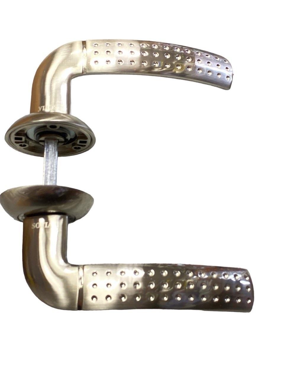 Дверная ручка на розетке Sofia 15-27026 SN/CP - фото 2 Дверная ручка на розетке Sofia 15-27026 SN/CP - фото 2