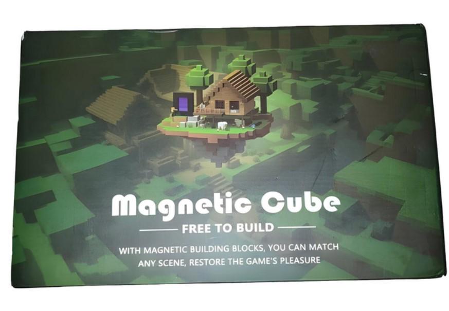 Конструктор Magnetic Cube Хатина з цегли з магнітними елементами 122 шт. (2104618676) - фото 13 Конструктор Magnetic Cube Хатина з цегли з магнітними елементами 122 шт. (2104618676) - фото 13