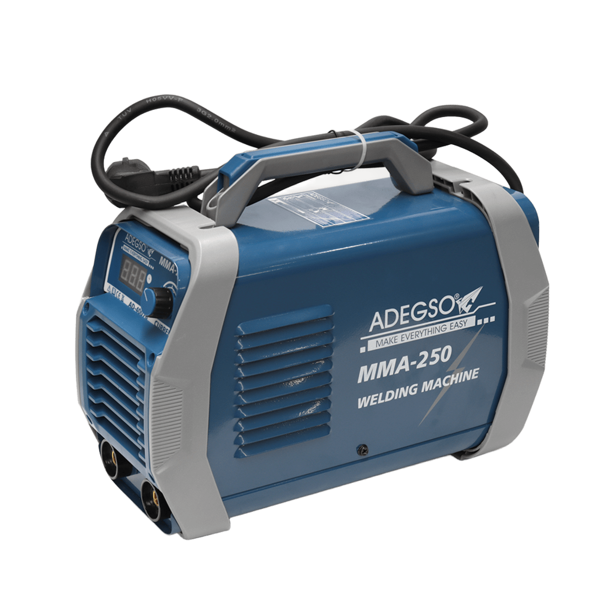 Інвертор зварювальний ADEGSO AD-40076 250 А 1.6-5.0 мм (29739394) - фото 6 Інвертор зварювальний ADEGSO AD-40076 250 А 1.6-5.0 мм (29739394) - фото 6