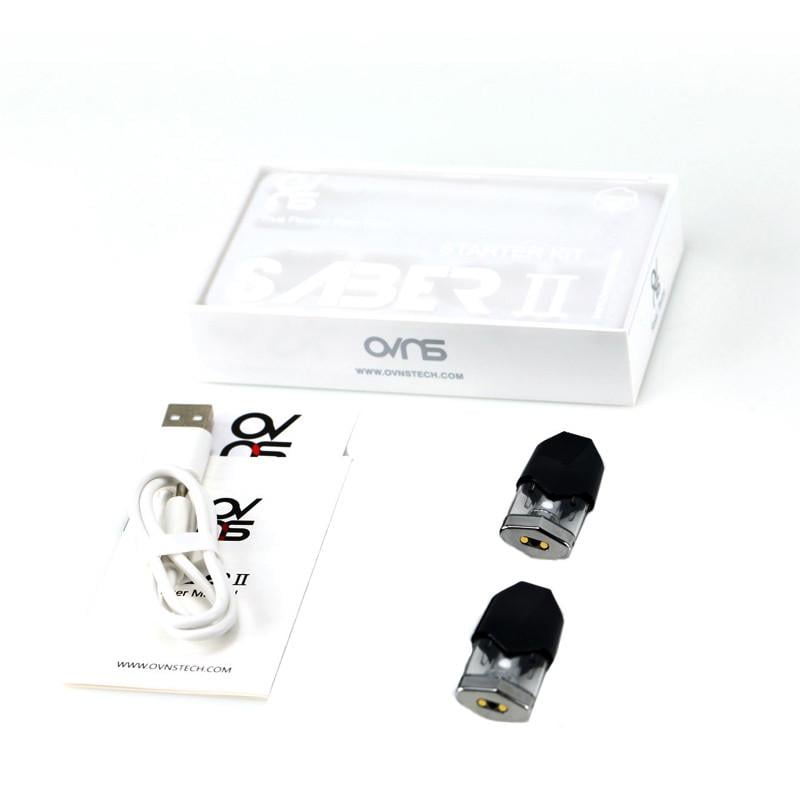 Под-система OVNS Saber 2 Pod 600mAh 1,5 мл Kit Green (sn906) - фото 4