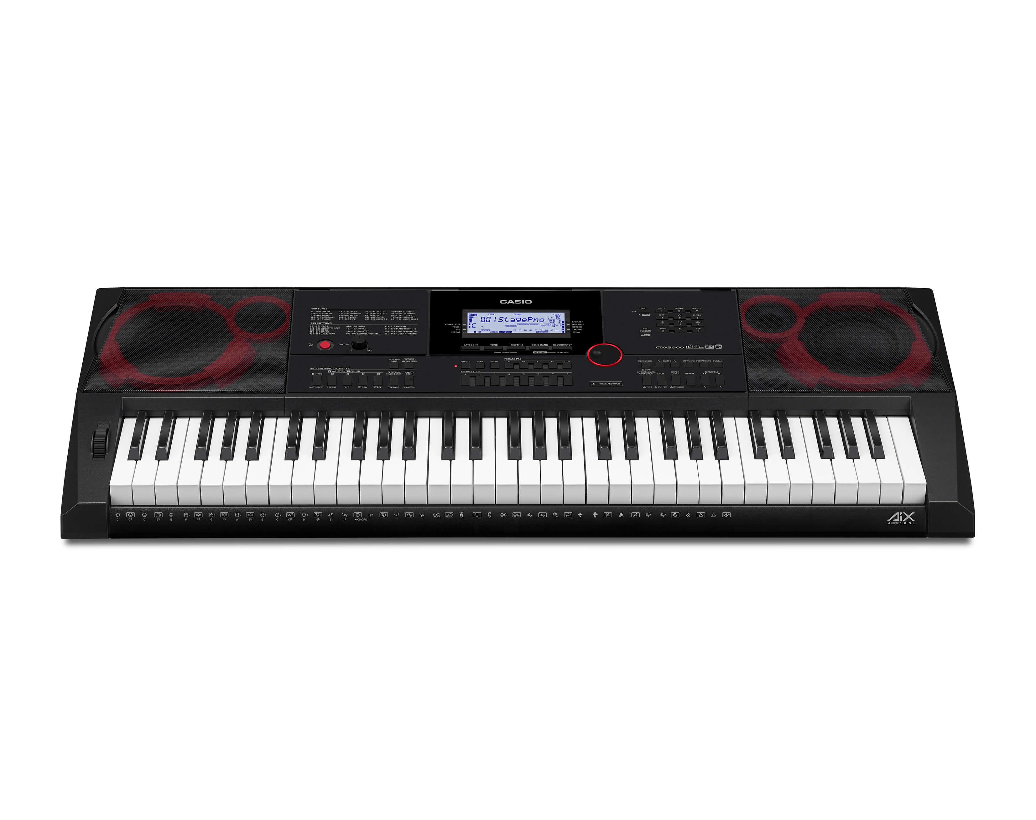 Синтезатор Casio CT-X3000 со стойкой - фото 5