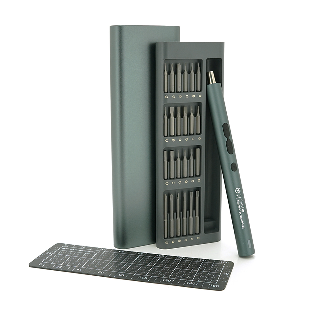 Набор электрической отвертки с битами 62-in-1 T3 магнитный алюминий длина держателя 120 мм (YUT_V7418)