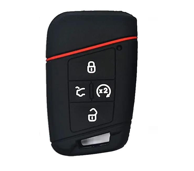 Чехол для автоключа силиконовый Volkswagen KB20 (HG116)