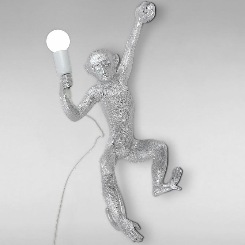 Настенный светильник декоративный LS-18082D Серебро