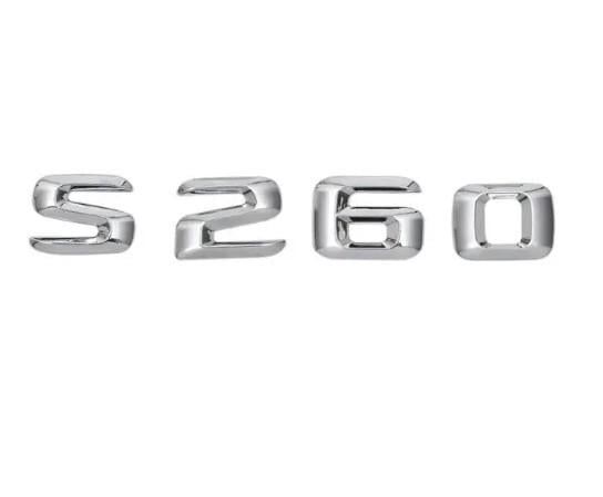 Надпись на багажник эмблема Mercedes S260 (2170032866)