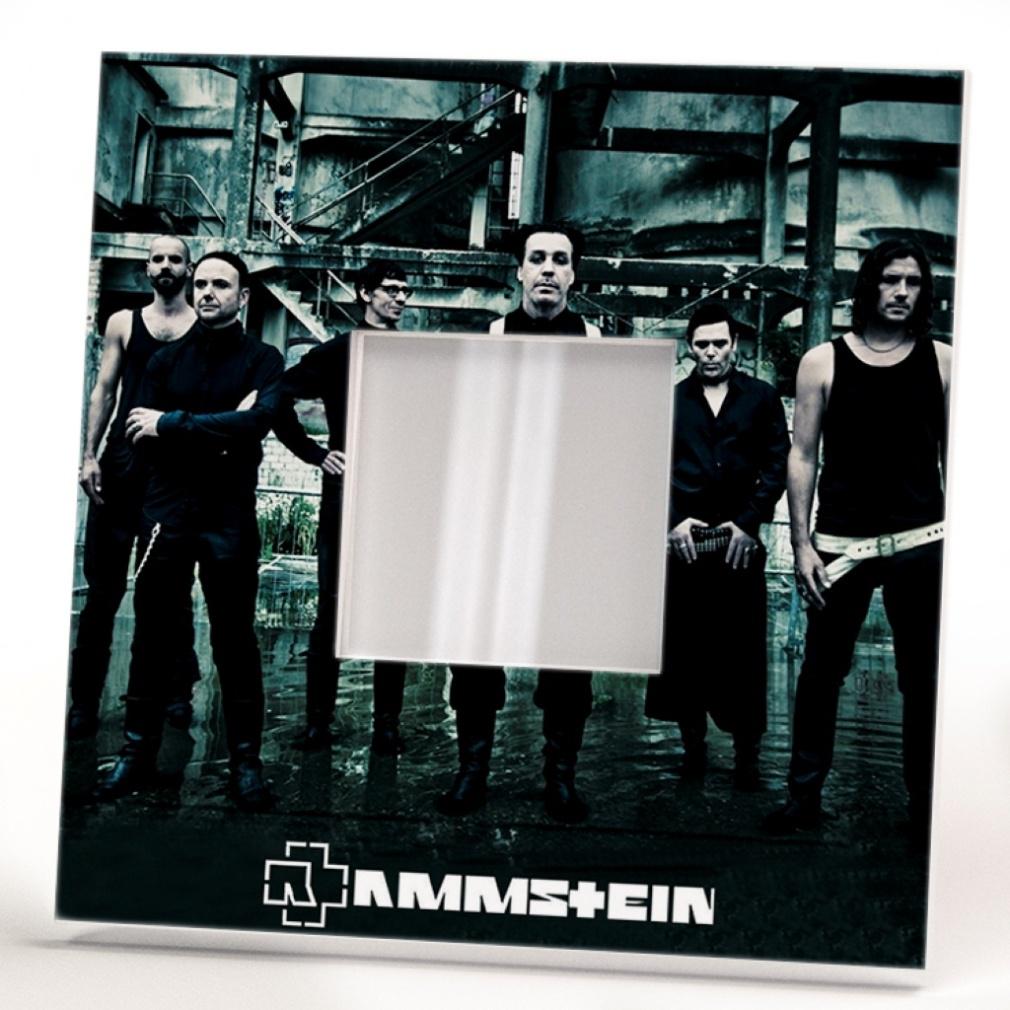 Дзеркало декоративне Гурт "Rammstein" 260х260 мм (M03480) - фото 2