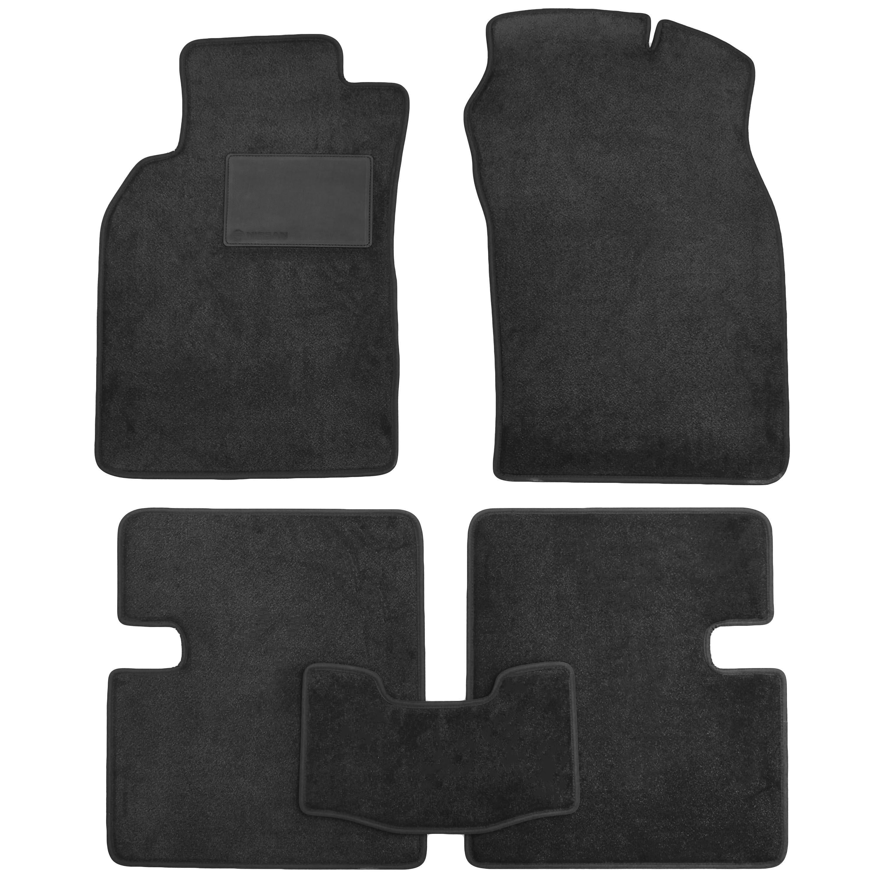 Коврики в салон Optimal для Nissan Almera N15 1995-1999 текстильные Черный (165293)