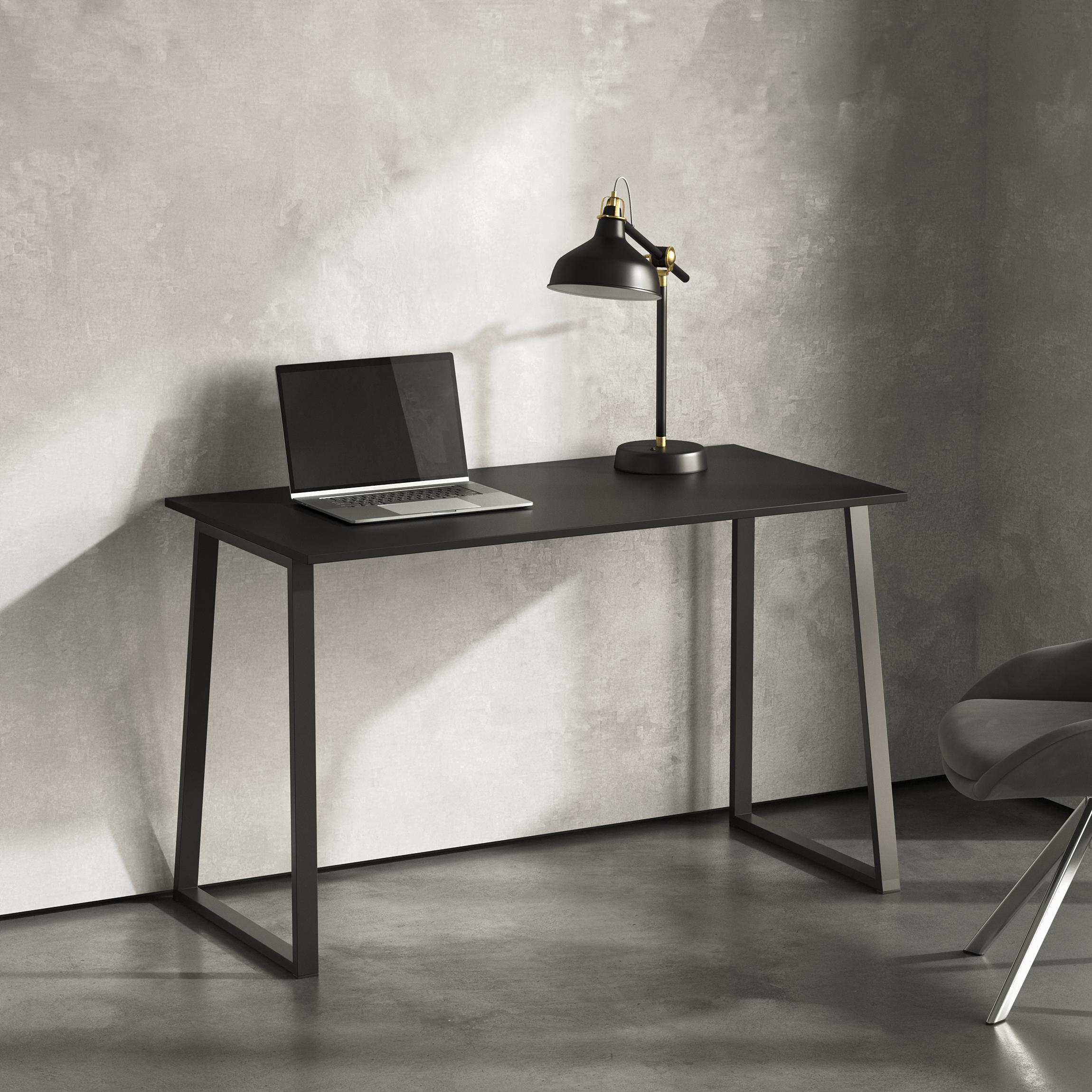 Стіл письмовий лофт Серія 4 1200х500х16 мм Дуб венге - фото 1