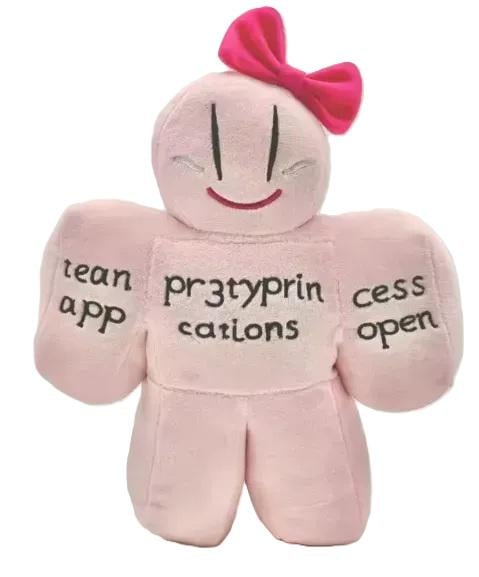 Мягкая игрушка Pr3tty Princess Forsaken Roblox 25 cм (2764169262)