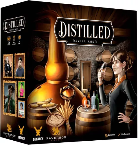 Настольная игра Distilled Тайны напитков (2503480167)