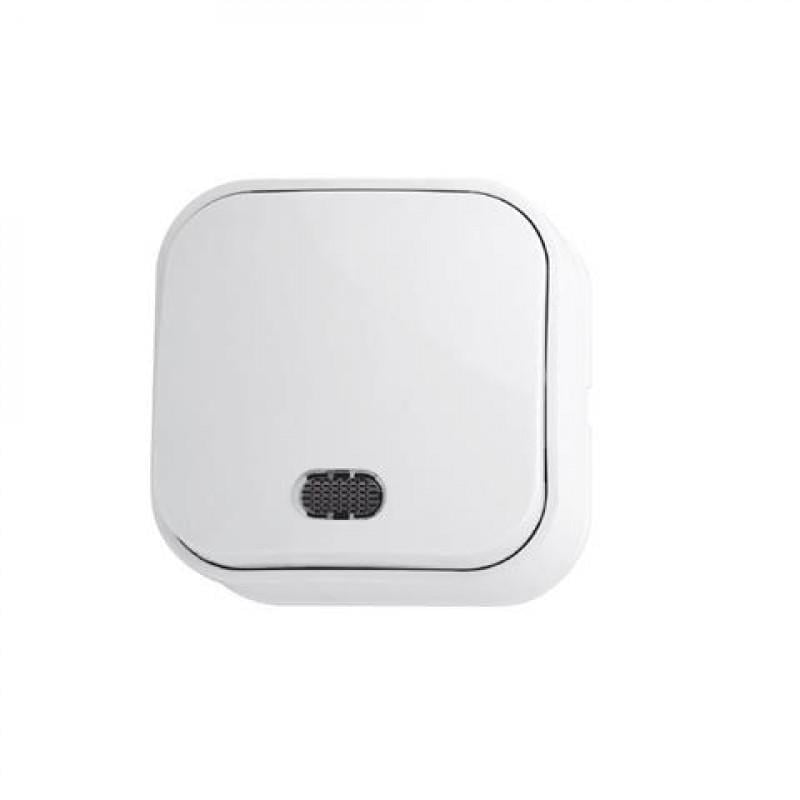 Выключатель одноклавишный HOROZ ELECTRIC 112-002-0001-010 Eva пластик IP20 Белый (29176883)