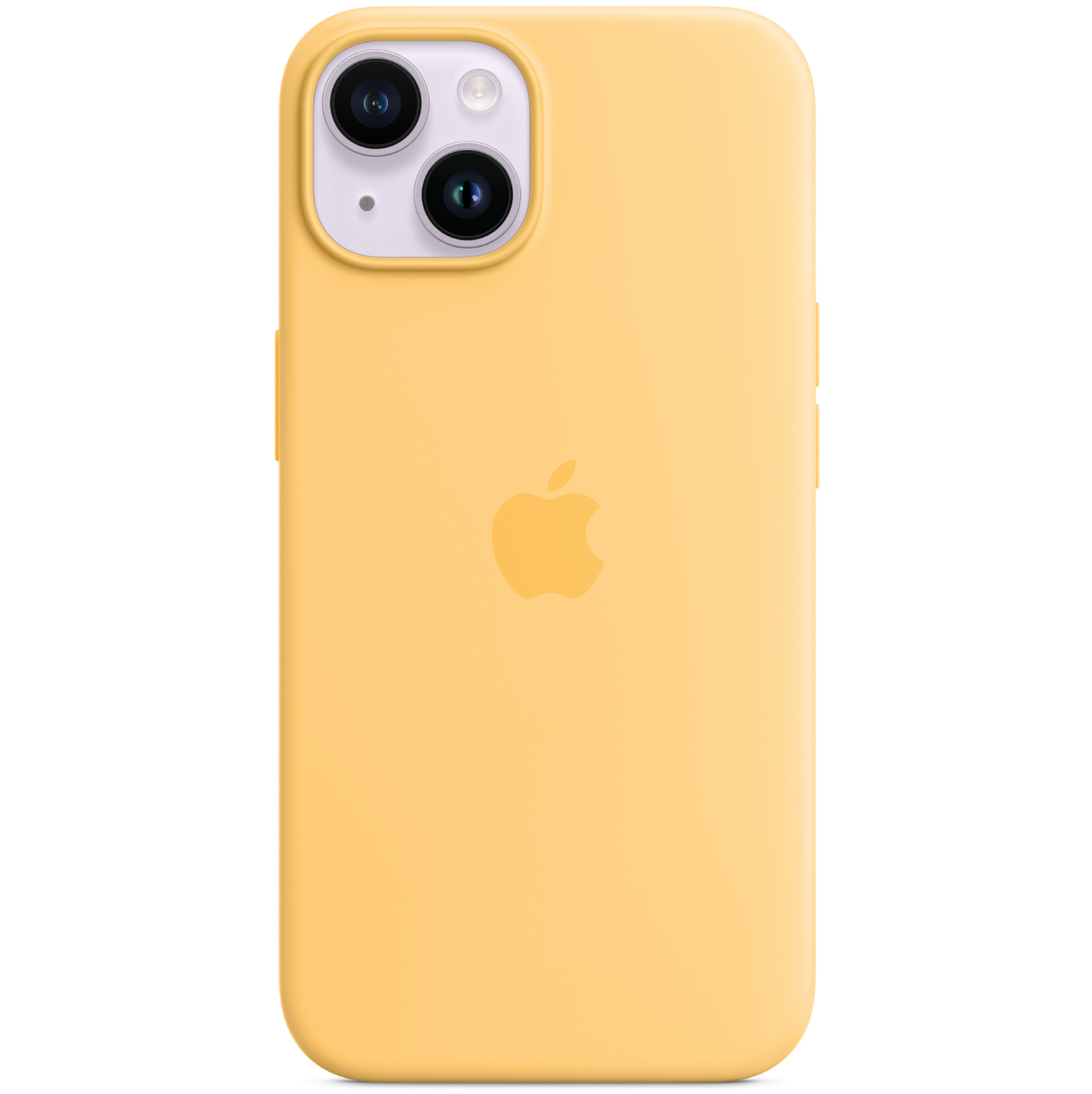 Чохол-накладка Apple Silicone Case with MagSafe for iPhone 14, Sunglow (HC) Чохол-накладка Apple Silicone Case with MagSafe for iPhone 14, Sunglow (HC)