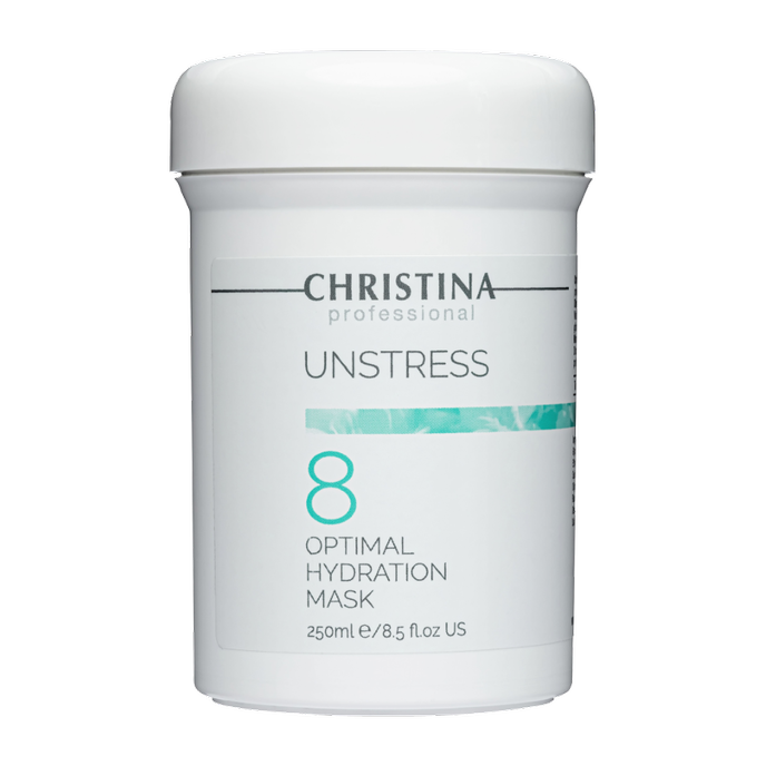 Маска по шаг 8 Christina Unstress Optimal Hydration Mask оптимальная увлажняющая 250 мл (CHR778)