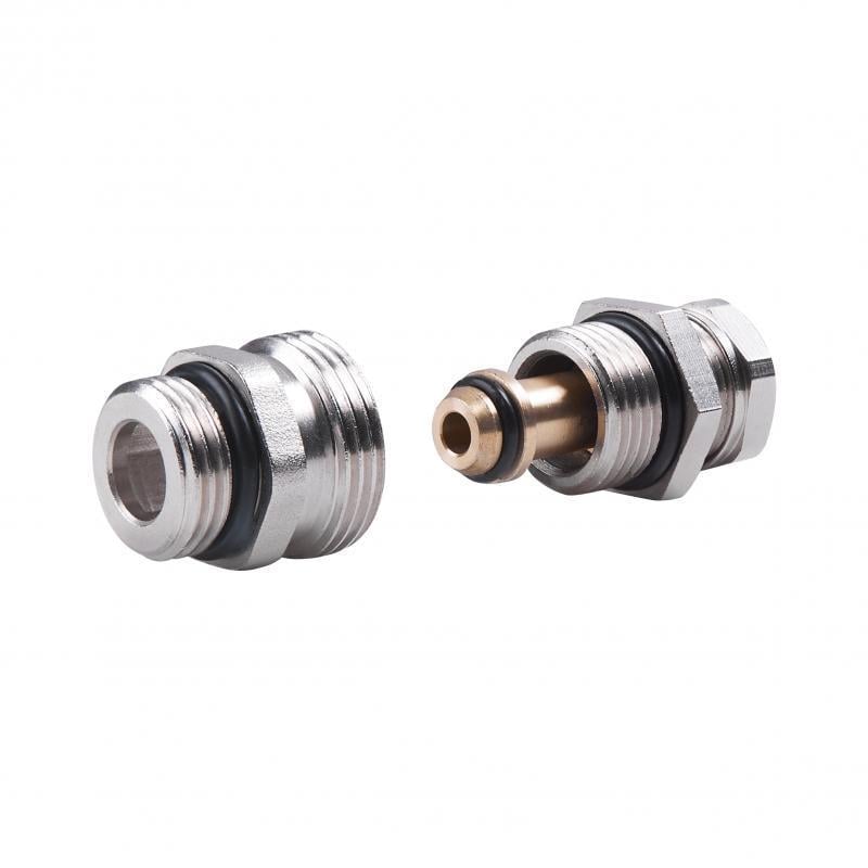 Кран регулировочный SD Forte 1/2"х3/4" для коллектора (SF013)