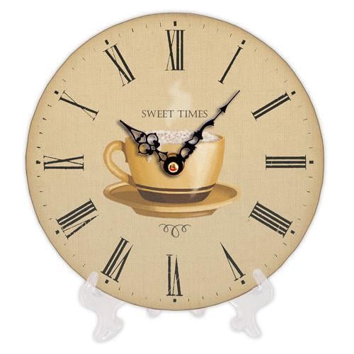 Часы настенные круглые Presentville Чашка 18 см (CH18 F 15S032)