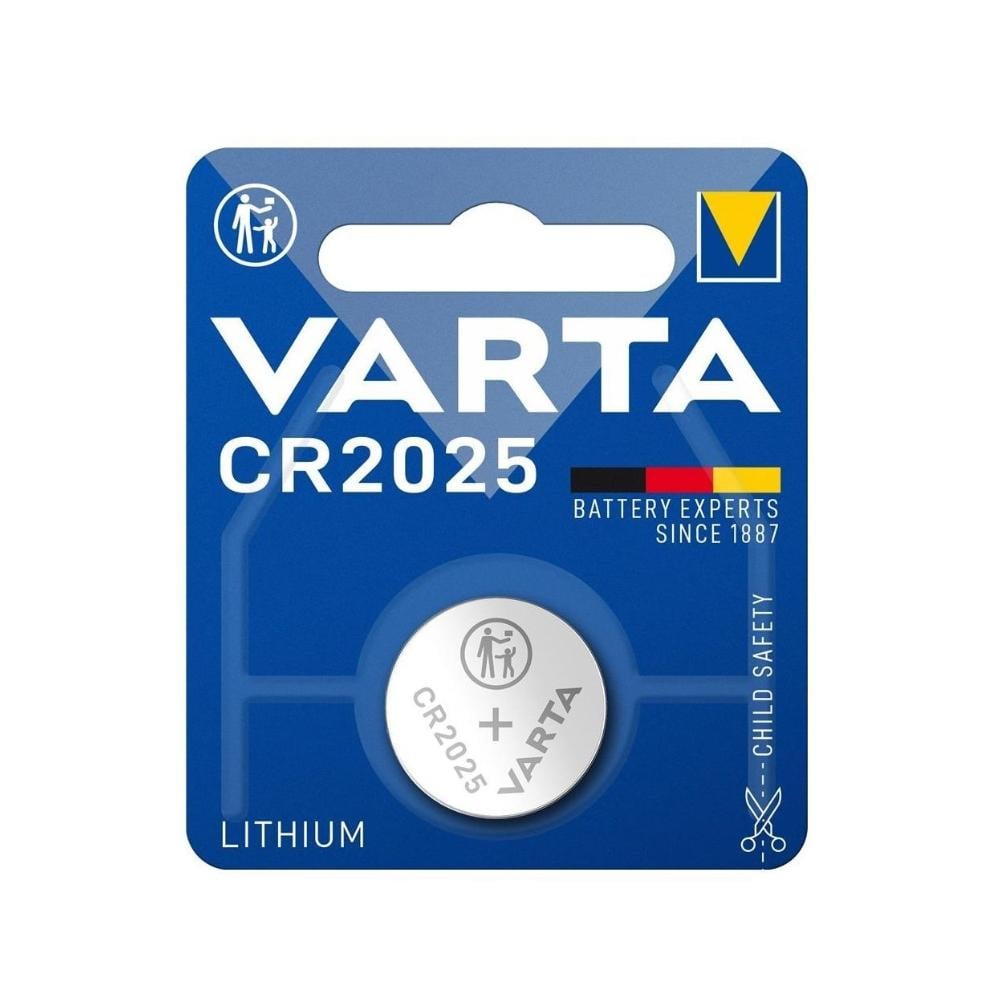 Батарейка таблетка Varta CR2025 3V (4008496276875) Батарейка таблетка Varta CR2025 3V (4008496276875)