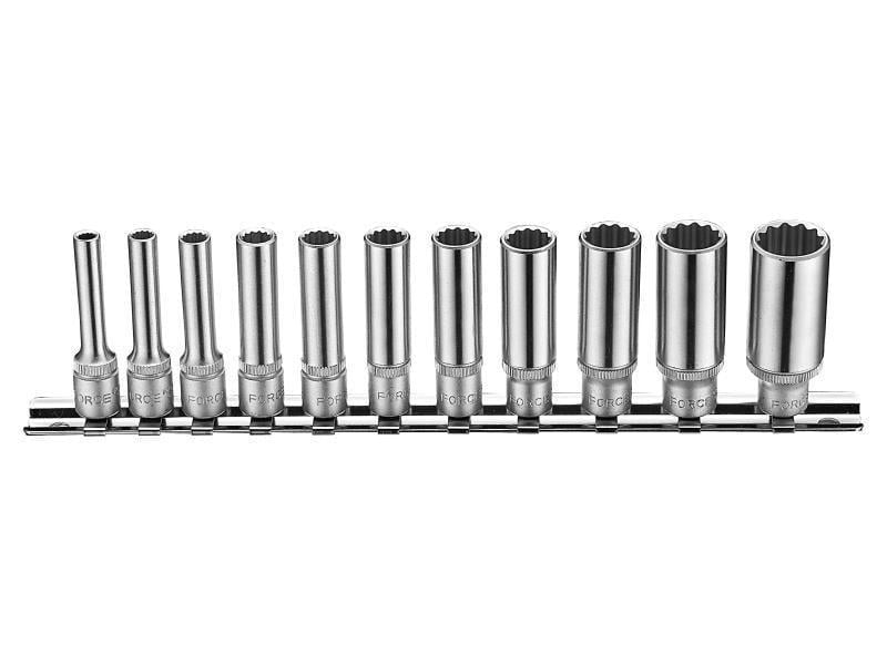 Набір головок Force FOR 21110D 1/4" 5/32 9/16 11 шт.