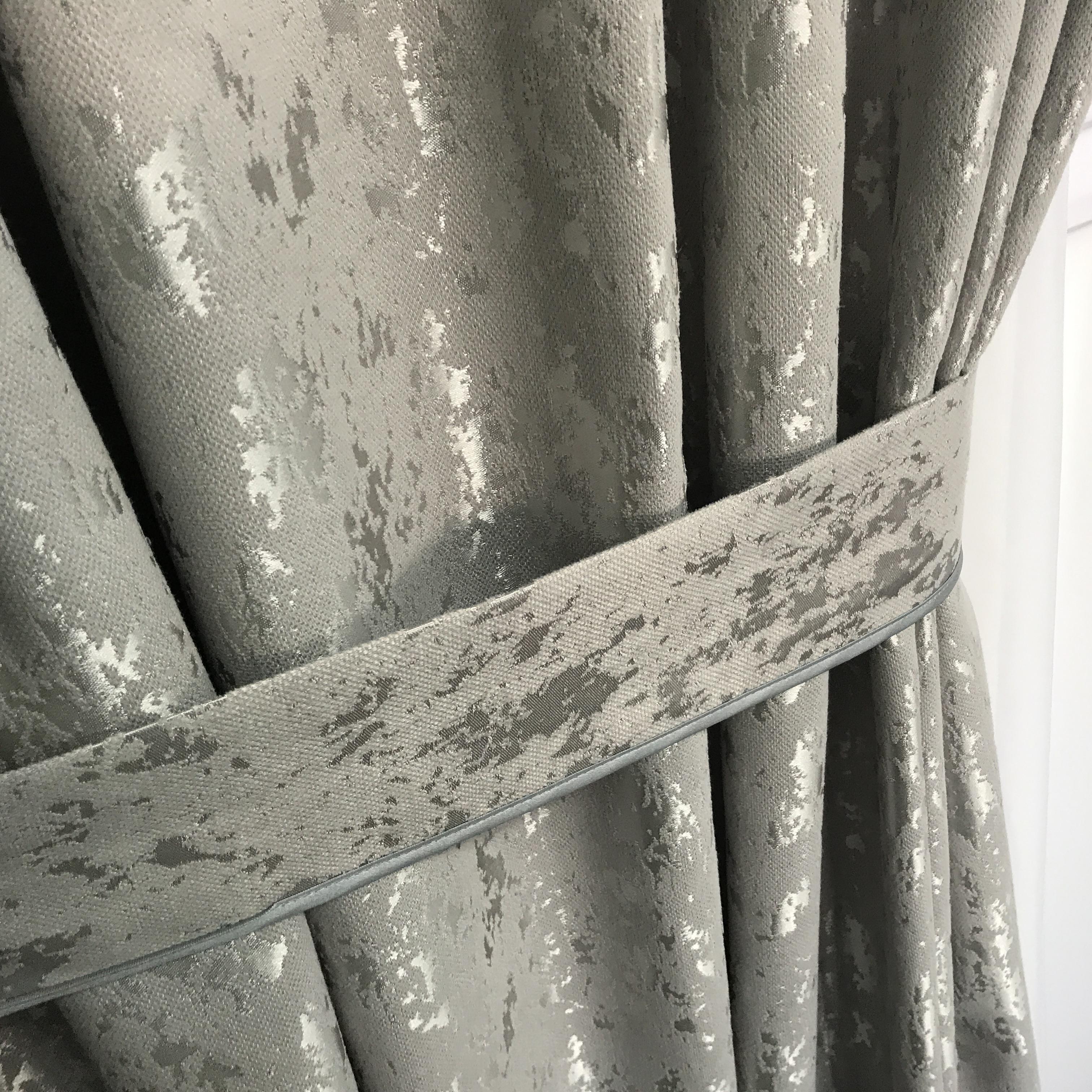 Готові мармурові штори ALBO 200x270 см 2 шт. Сірий (SH-M19-2) - фото 14