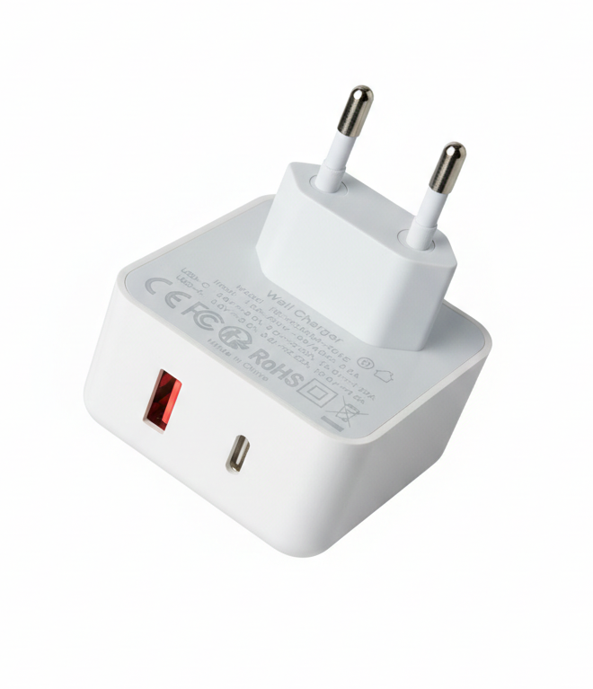 Адаптер сетевой Aioneus 20W на 2 Type-C и USB порты Quick Charge 3.0 (9/846)