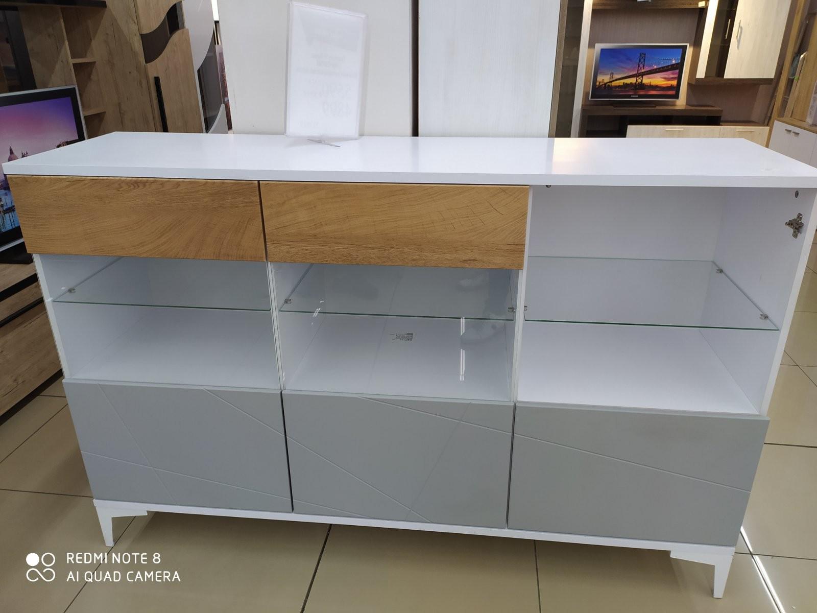 Тумба Греденция Т3 Picassa 1700x1100x550 мм Пепельный софттач (GA106050203) - фото 3